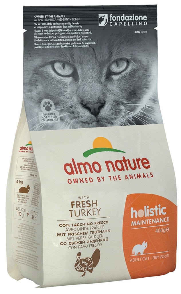 Almo Nature Holistic Kat met Kalkoen