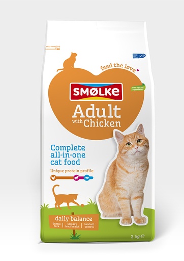 [SK8724] Smolke Kat Adult Chicken & Rice (2 kg.)