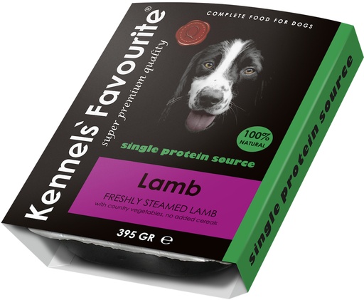 [PPC155632] Kennels Fav. Steamed Lamb 10 x 395 gr.