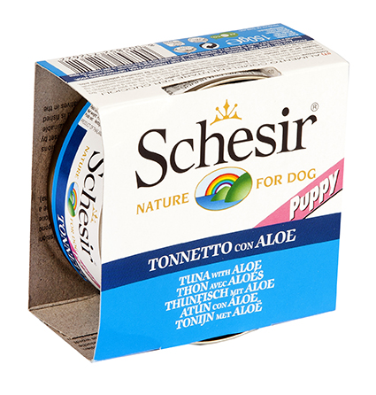 [AG71262] Schesir Dog Puppy Tuna & Aloe (10 x 150 gr.)