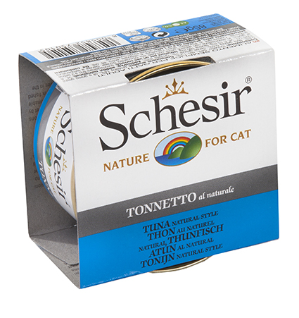 [AG75010] Schesir Cat Nat. Brine Rice Tuna (12 x 85 gr.)