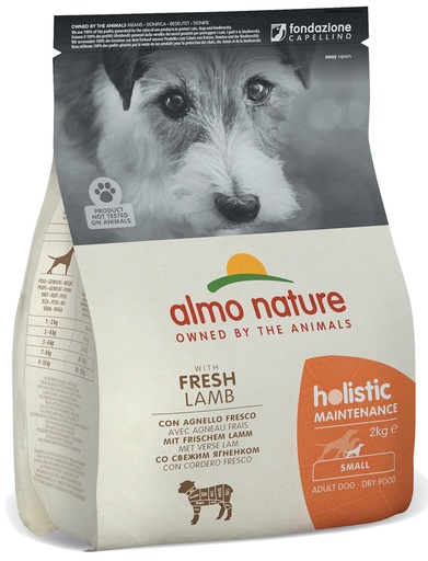 [AL0711] Almo Nature Holistic Dog S Lam & Rijst (2 kg.)