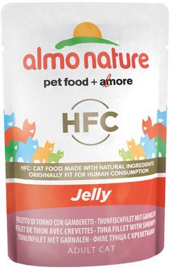 [AL5045] Almo Nature Tonijn en Garnalen (24 x 55 gr.)