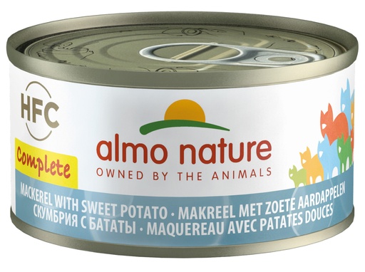 [AL9432H] Almo Nature Makreel met zoete aardappel (24 x 70 gr.)
