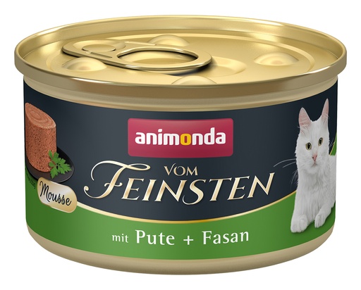 [AM83031] Feinsten Cat Can Adult Kalk./Fazant (12 x 85 gr.)