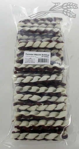 [BH49118] Twister Vlecht Dubbel 50 x 1 st.
