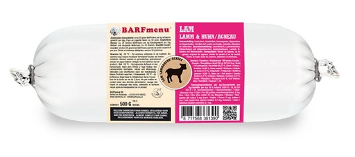 [BM36139] BARFmenu Hond Lam (10 x 500 gr.)