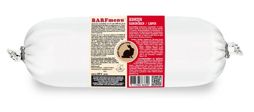 [BM36382] BARFmenu Kleine Hond & Kat Konijn (20 x 250 gr.)