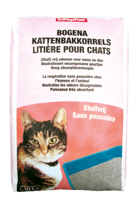 Kattenbakkorrel stuifvrij