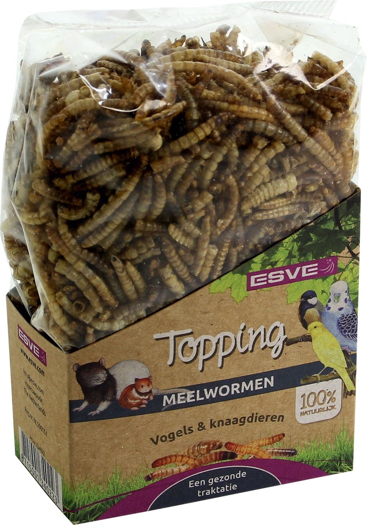 Topping Meelwormen Vogel/Knaagdier 70 gr.