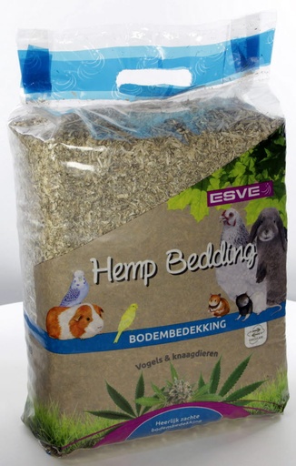 [E50150] Hemp Bedding ESVE (Hennepvezelstrooisel) 4 x 48 ltr.