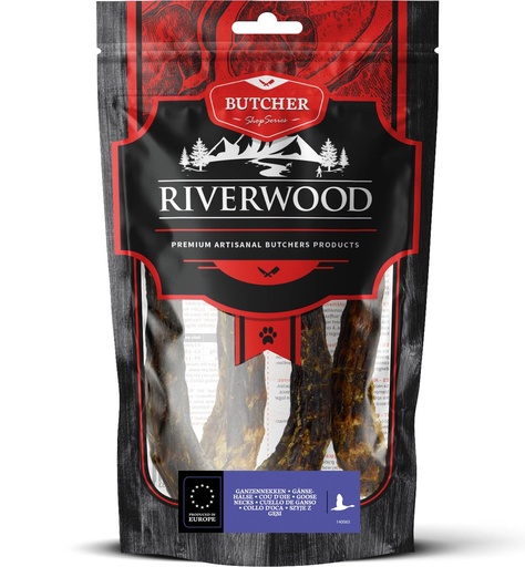 [JP140065] Riverwood Butcher Ganzennekken (6 x 250 gr.)