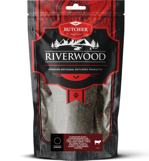 [JP140161] Riverwood Butcher Vleesstrips Rund (6 x 150 gr.)