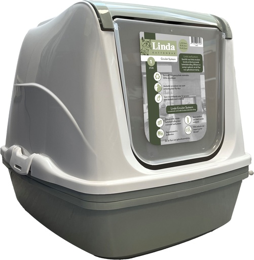 [LIN710] Linda Kattenbak Systeem 4 x 1 st.