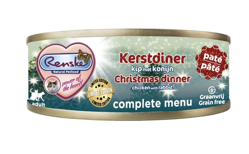 [REN29246] Renske Kat Vers Kerstdiner 24 x 70 gr.