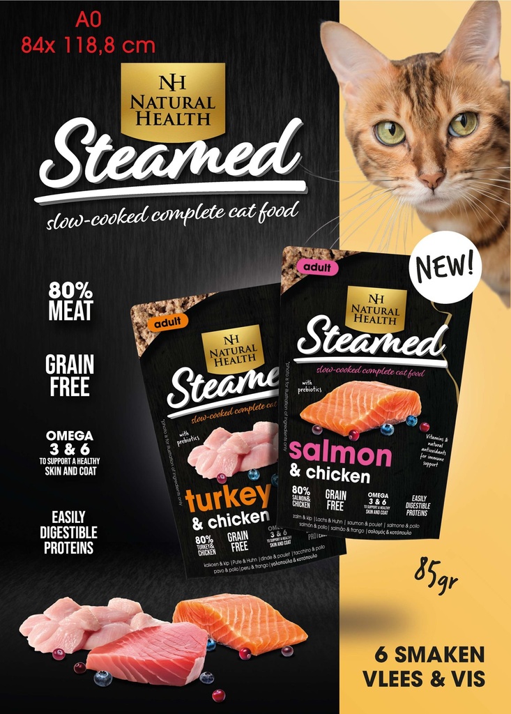 Natural Health Stoepbord poster A0