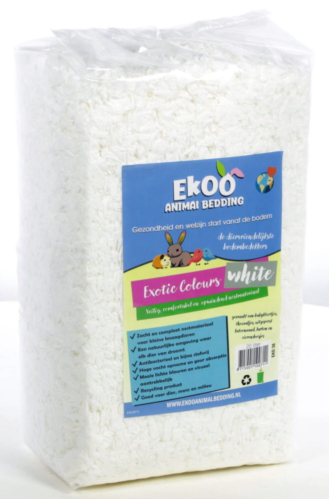Ekoo Exotic color White 20 ltr.
