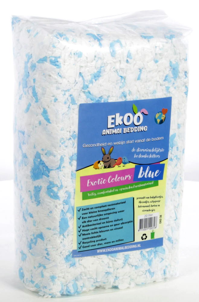 Ekoo Exotic color Blue 20 ltr.